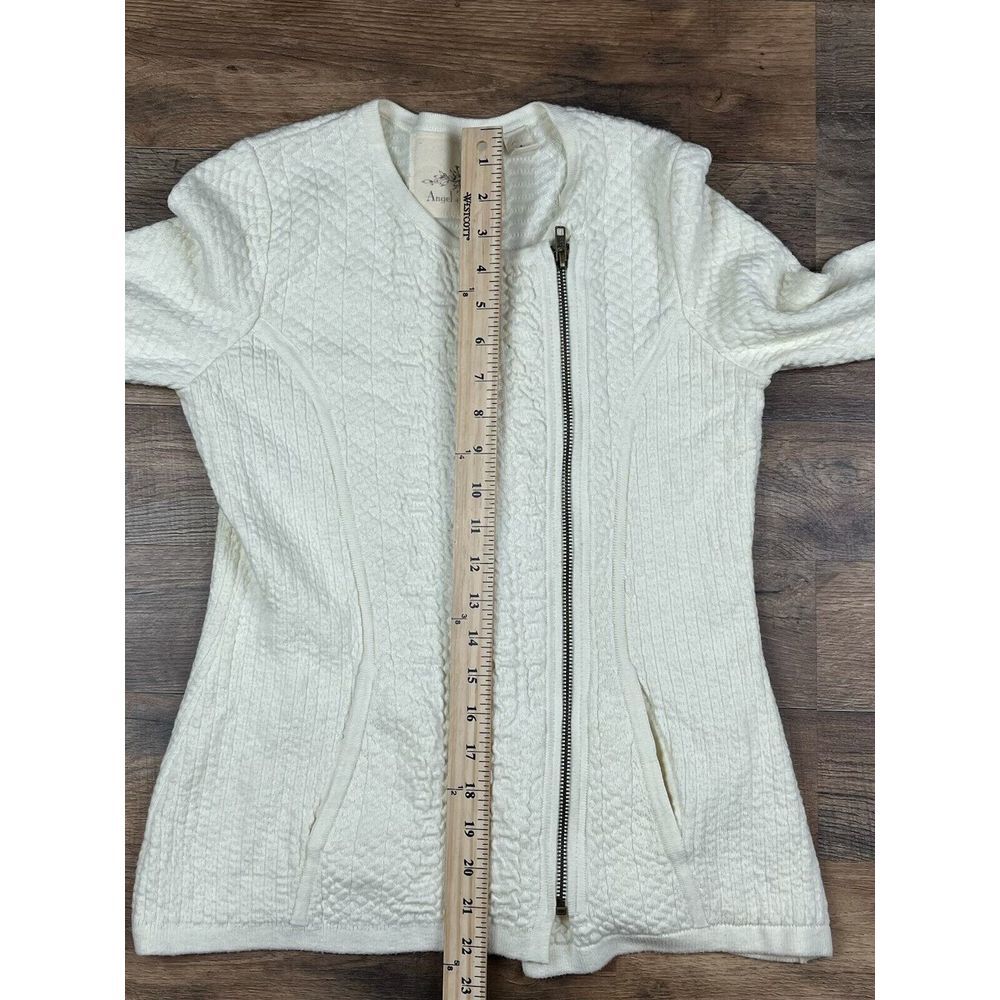 Angel Of The North (Anthropology) Cream Jacket Size Small - Picture 7 of 9